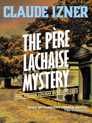 cover image of The Père-Lachaise Mystery